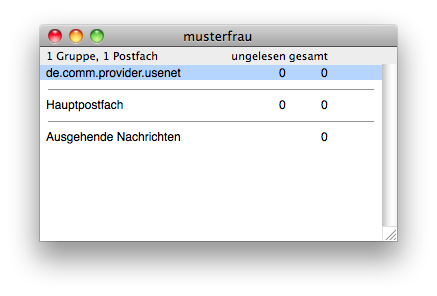 &Uuml;bersichtsfenster - neue Gruppe hinzugef&uuml;gt